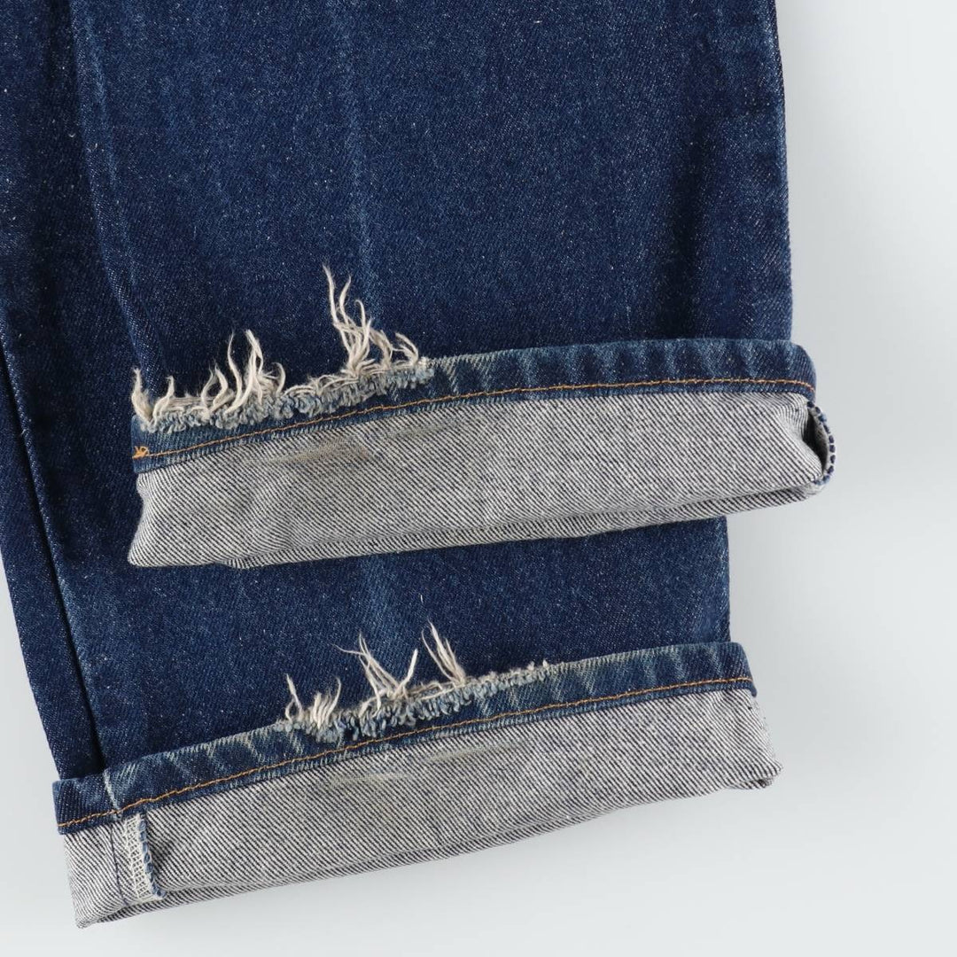 2000'S Levi's 517 Boot Cut Denim Pants, Made in USA, Men's Size 36 cotton blue type Vintage Second Hand
