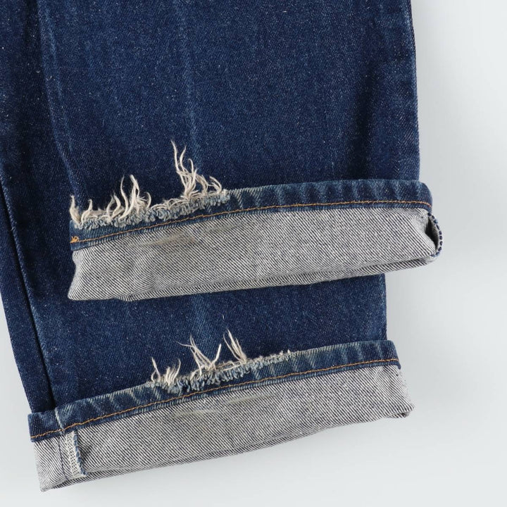 2000'S Levi's 517 Boot Cut Denim Pants, Made in USA, Men's Size 36 cotton blue type Vintage Second Hand