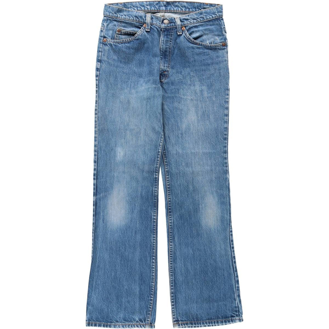 Levi's 517-0217 Bootcut Denim Pants, Men's W30 (approx.), Vintage unclear blue type Vintage Second Hand