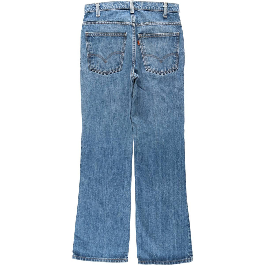 Levi's 517-0217 Bootcut Denim Pants, Men's W30 (approx.), Vintage unclear blue type Vintage Second Hand