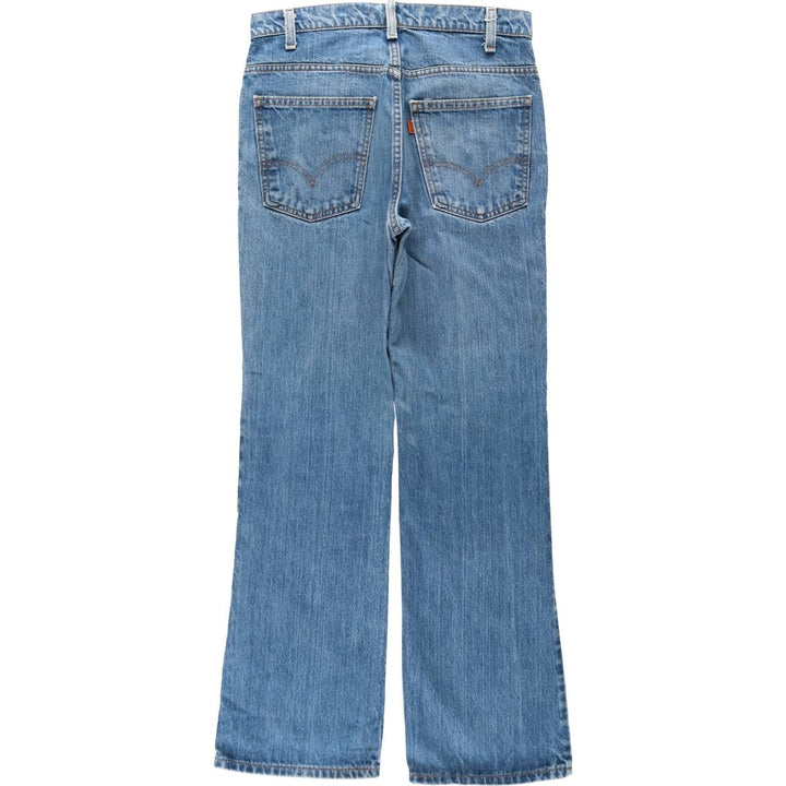 Levi's 517-0217 Bootcut Denim Pants, Men's W30 (approx.), Vintage unclear blue type Vintage Second Hand