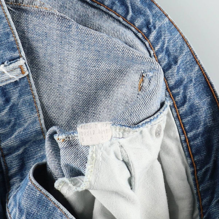Levi's 517-0217 Bootcut Denim Pants, Men's W30 (approx.), Vintage unclear blue type Vintage Second Hand