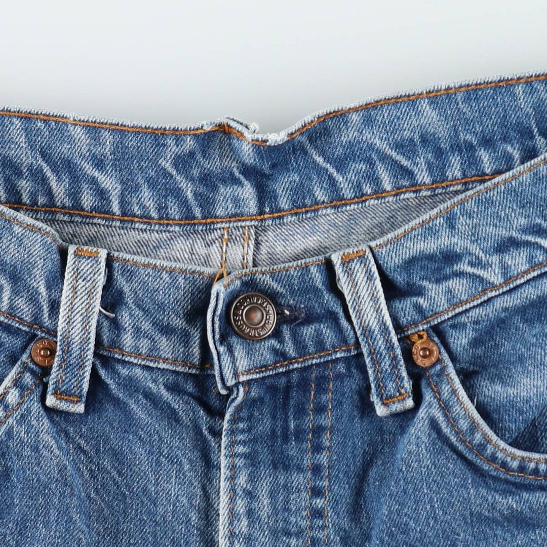 Levi's 517-0217 Bootcut Denim Pants, Men's W30 (approx.), Vintage unclear blue type Vintage Second Hand