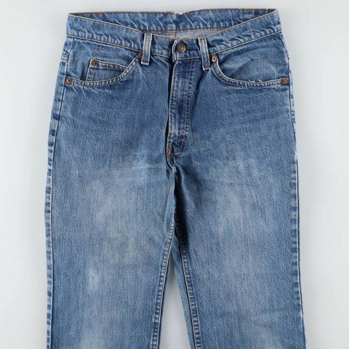 Levi's 517-0217 Bootcut Denim Pants, Men's W30 (approx.), Vintage unclear blue type Vintage Second Hand