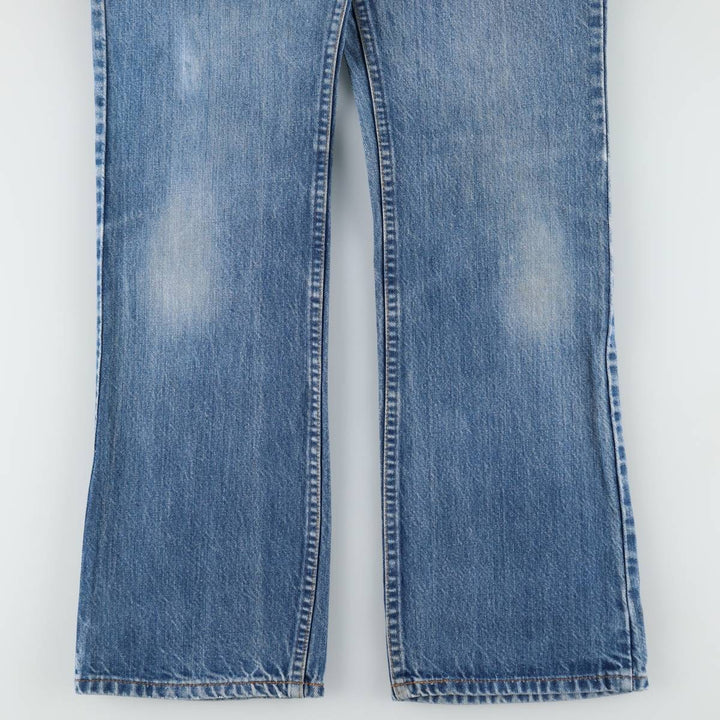 Levi's 517-0217 Bootcut Denim Pants, Men's W30 (approx.), Vintage unclear blue type Vintage Second Hand