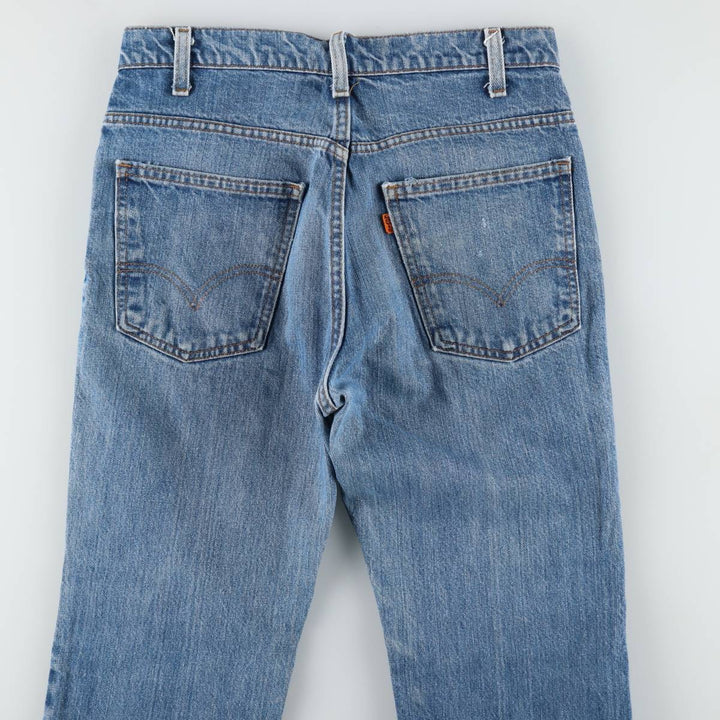 Levi's 517-0217 Bootcut Denim Pants, Men's W30 (approx.), Vintage unclear blue type Vintage Second Hand