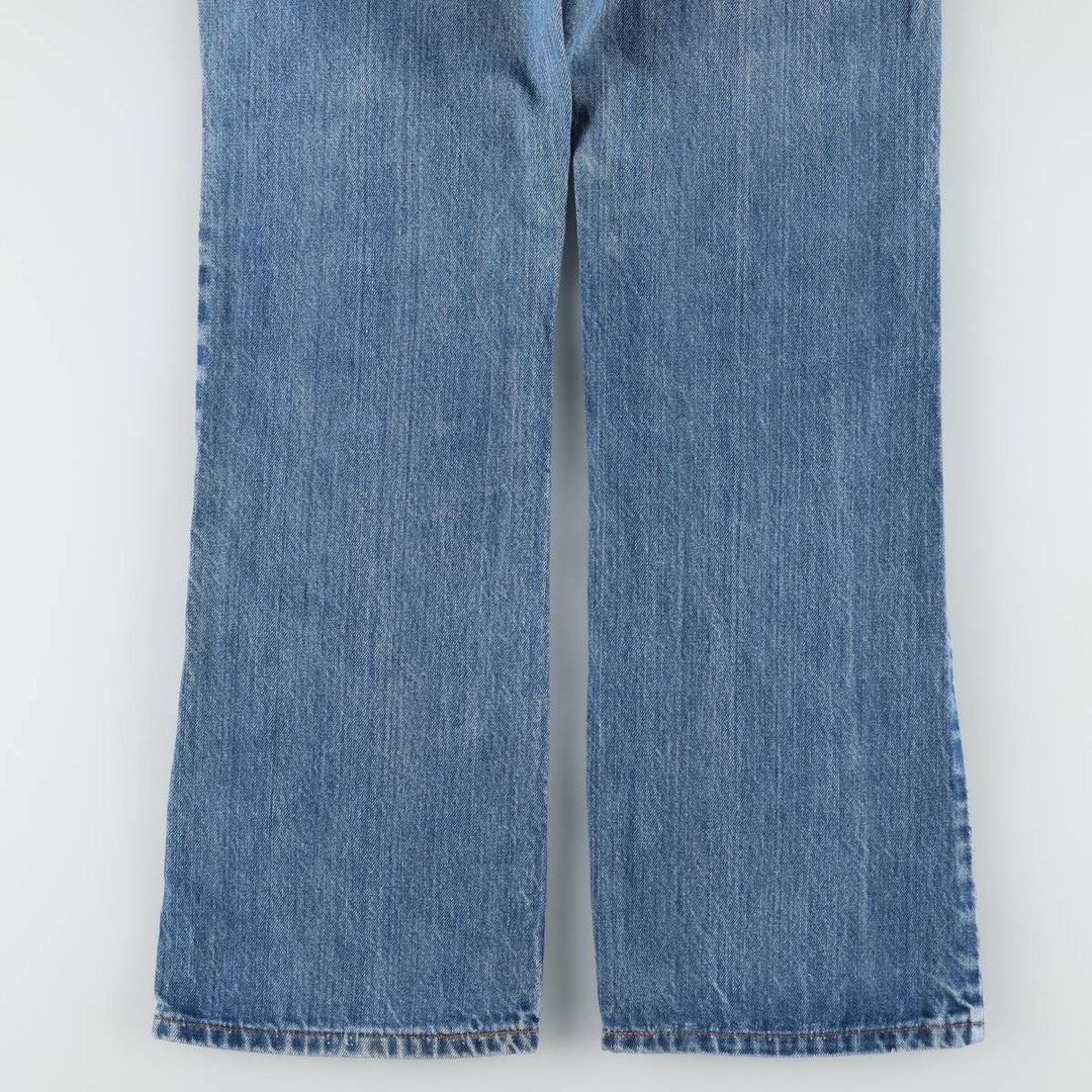 Levi's 517-0217 Bootcut Denim Pants, Men's W30 (approx.), Vintage unclear blue type Vintage Second Hand