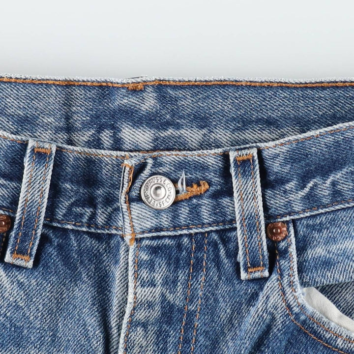 2000'S Levi's 517 Bootcut Denim Pants, Made in USA, Men's Size W30 (approx.) cotton blue type Vintage Second Hand