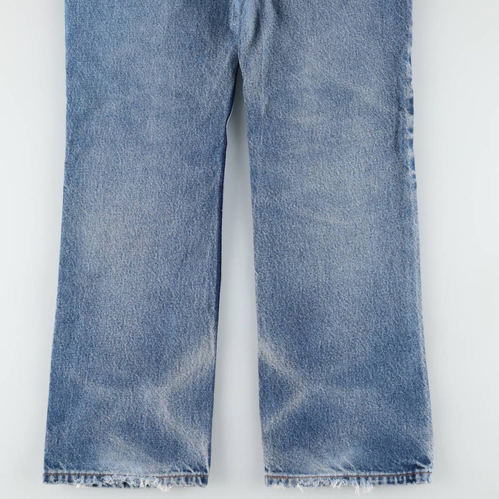 2000'S Levi's 517 Bootcut Denim Pants, Made in USA, Men's Size W30 (approx.) cotton blue type Vintage Second Hand