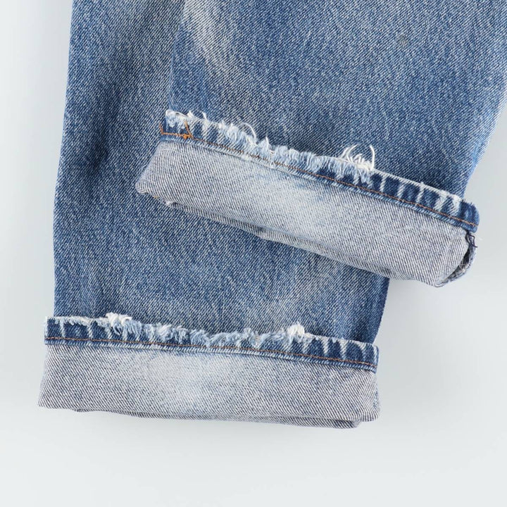 2000'S Levi's 517 Bootcut Denim Pants, Made in USA, Men's Size W30 (approx.) cotton blue type Vintage Second Hand
