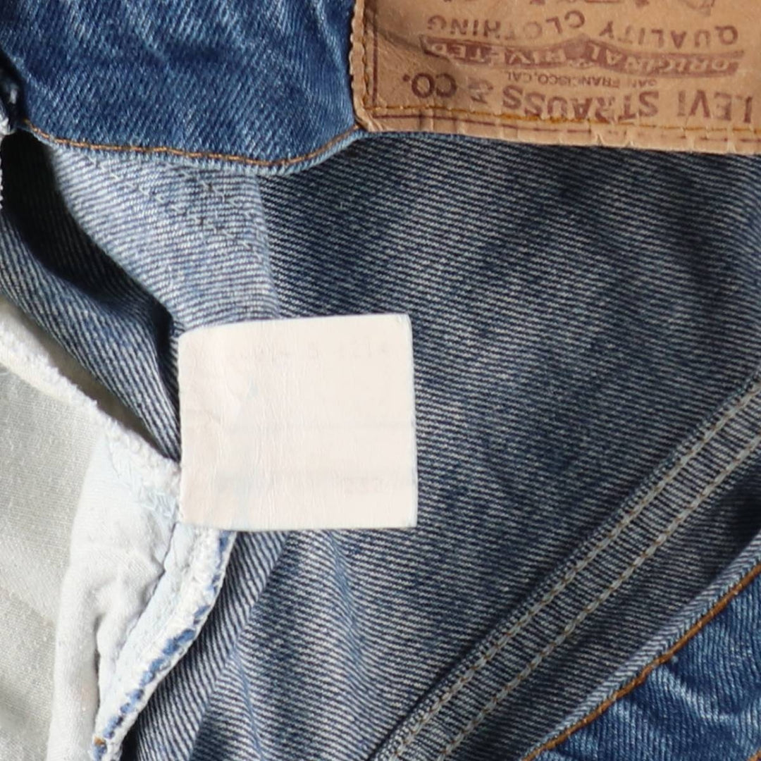 Levi's 20517 0217 Orange Tab Flare Cut Denim Pants, Made in USA, Men's W33 (approx.), Vintage cotton blue type Vintage Second Hand