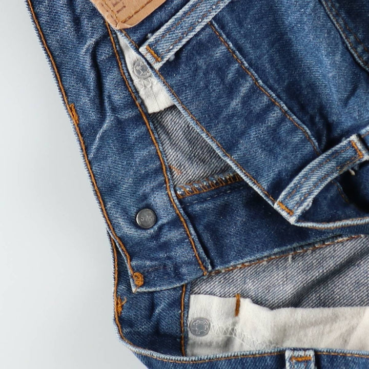 Levi's 20517 0217 Orange Tab Flare Cut Denim Pants, Made in USA, Men's W33 (approx.), Vintage cotton blue type Vintage Second Hand