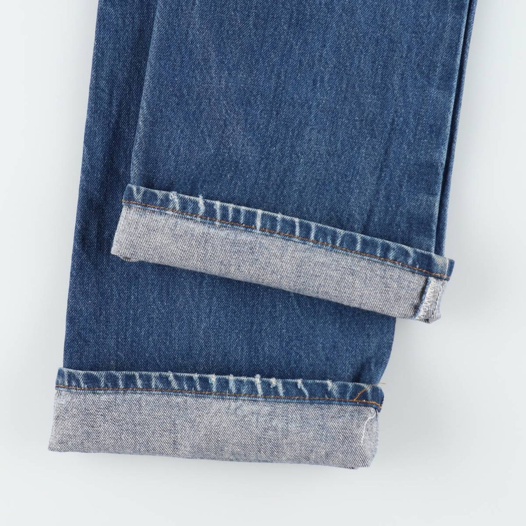 Levi's 20517 0217 Orange Tab Flare Cut Denim Pants, Made in USA, Men's W33 (approx.), Vintage cotton blue type Vintage Second Hand