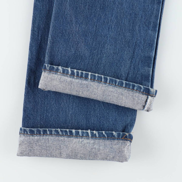 Levi's 20517 0217 Orange Tab Flare Cut Denim Pants, Made in USA, Men's W33 (approx.), Vintage cotton blue type Vintage Second Hand