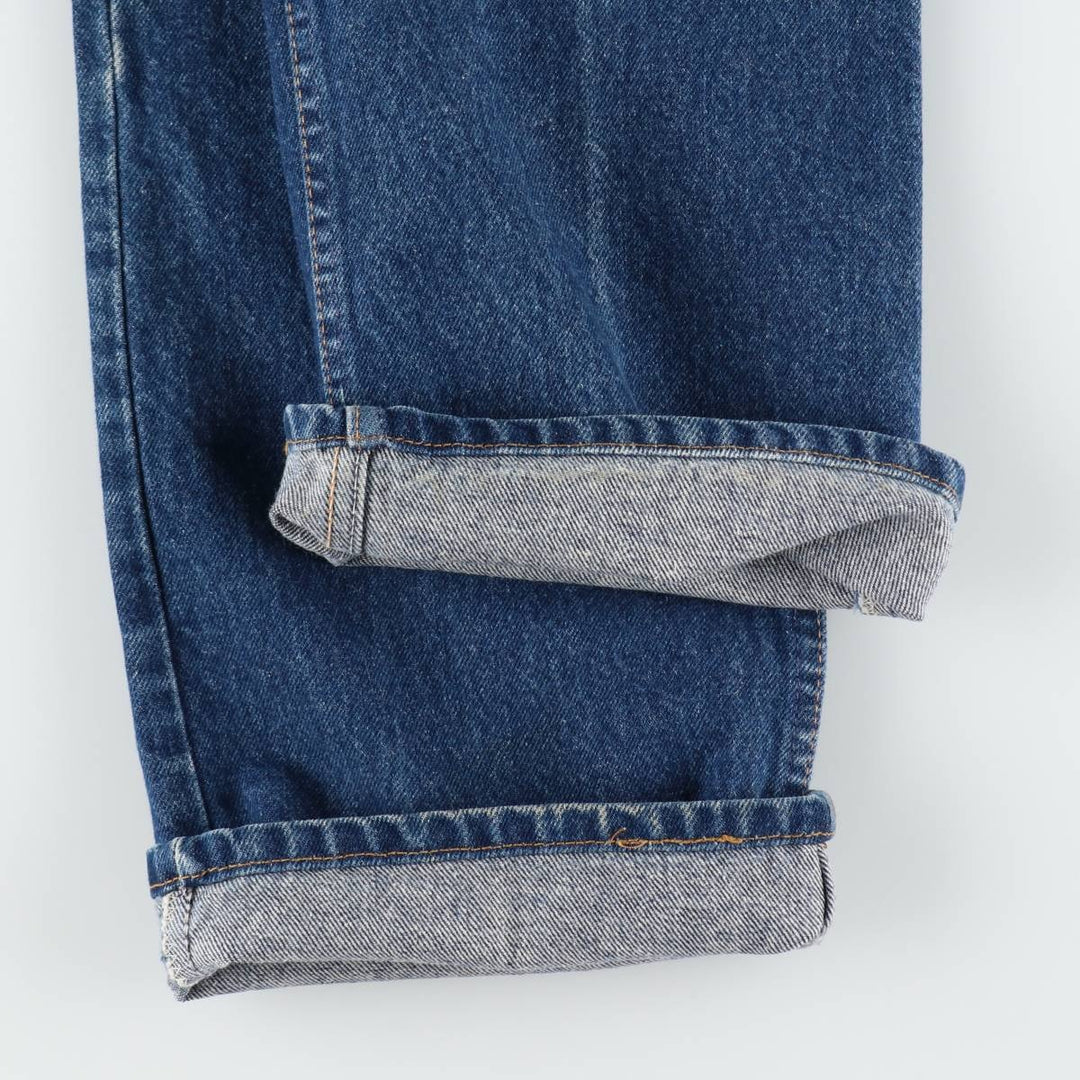 Levi's 517 Orange Tab Bootcut Denim Pants, Made in USA, Men's Size W35 (approx.) cotton blue type Vintage Second Hand