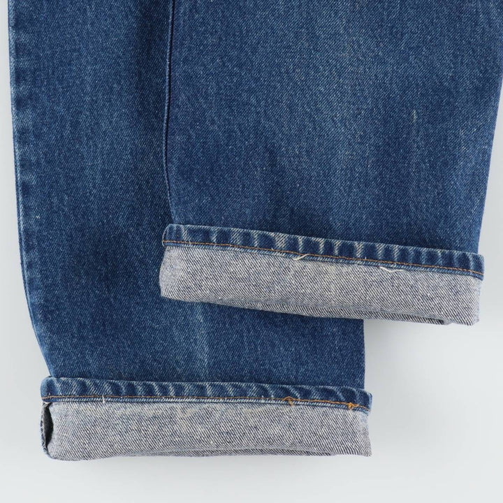 Levi's 517 Orange Tab Bootcut Denim Pants, Made in USA, Men's Size W35 (approx.) cotton blue type Vintage Second Hand