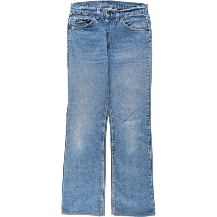 Levi's 517 Orange Tab Bootcut Denim Pants, Men's W30 (approx.), Zipper Fly unclear Blue type light blue Vintage Second Hand