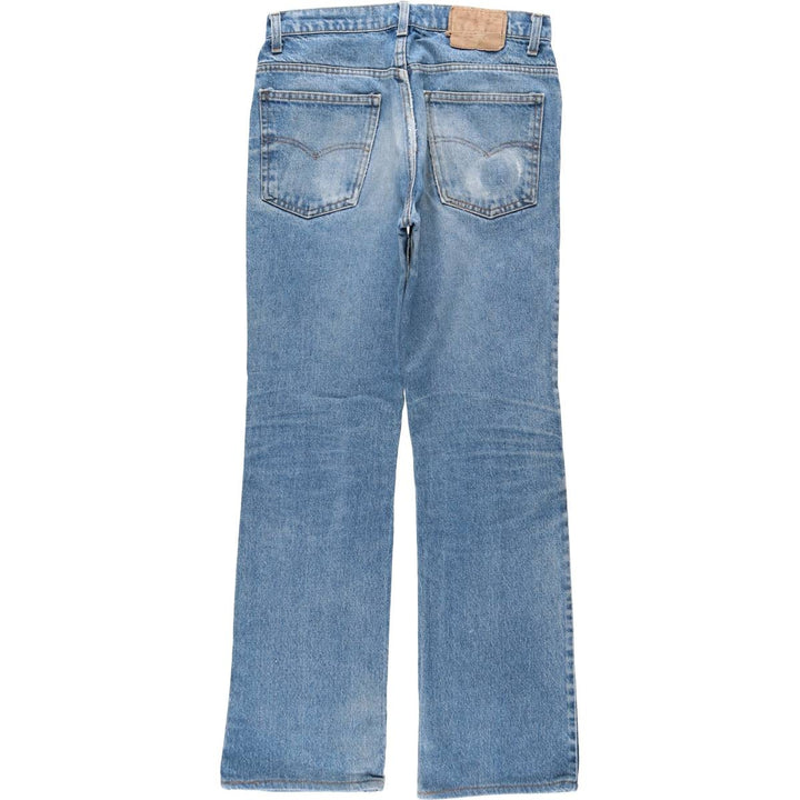 Levi's 517 Orange Tab Bootcut Denim Pants, Men's W30 (approx.), Zipper Fly unclear Blue type light blue Vintage Second Hand