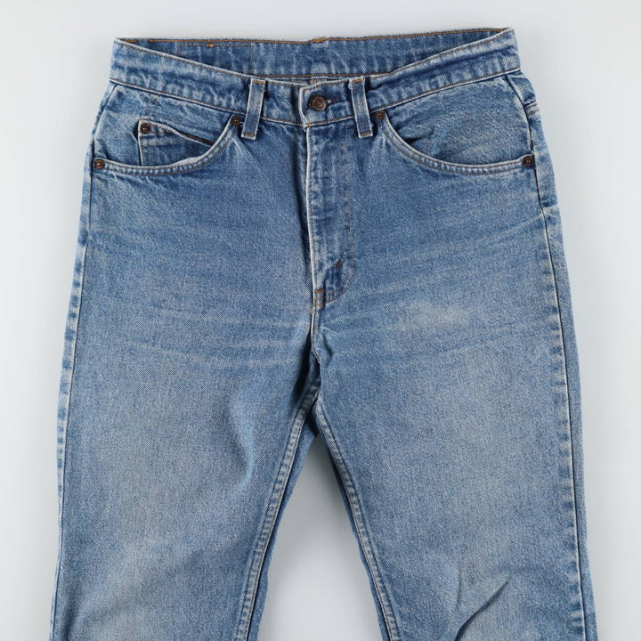 Levi's 517 Orange Tab Bootcut Denim Pants, Men's W30 (approx.), Zipper Fly unclear Blue type light blue Vintage Second Hand