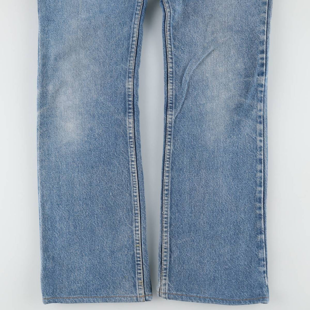 Levi's 517 Orange Tab Bootcut Denim Pants, Men's W30 (approx.), Zipper Fly unclear Blue type light blue Vintage Second Hand