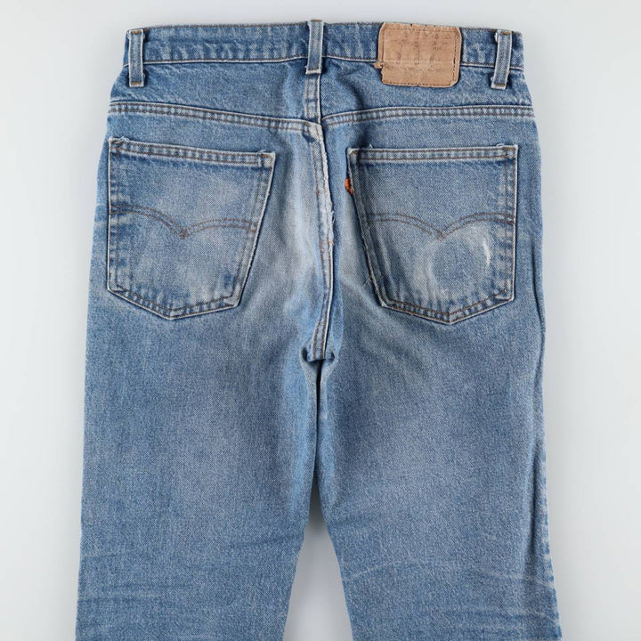 Levi's 517 Orange Tab Bootcut Denim Pants, Men's W30 (approx.), Zipper Fly unclear Blue type light blue Vintage Second Hand