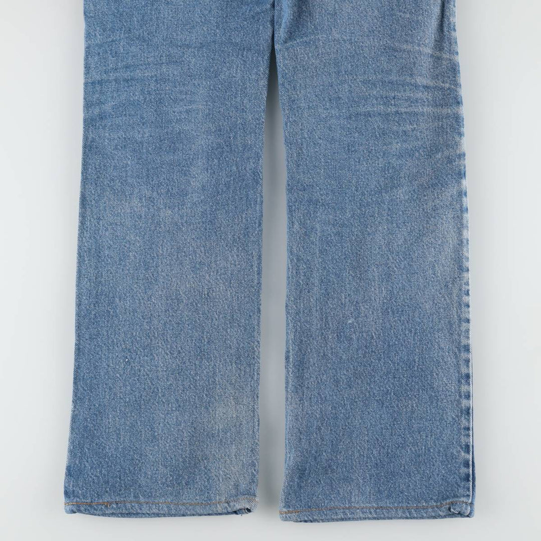 Levi's 517 Orange Tab Bootcut Denim Pants, Men's W30 (approx.), Zipper Fly unclear Blue type light blue Vintage Second Hand