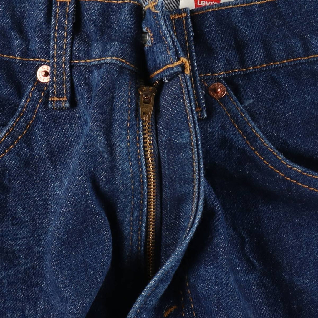 1990'S Levi's 517 Orange Tab Bootcut Denim Pants, Made in USA, Men's Size W32 (approx.), Vintage cotton blue type Vintage Second Hand