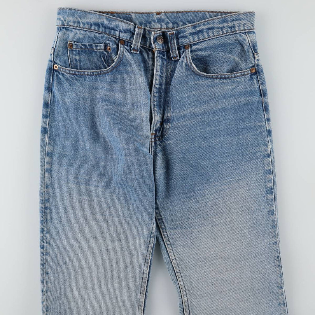 Levi's 517 Bootcut Denim Pants for Men, W31 equivalent unclear blue type Vintage Second Hand