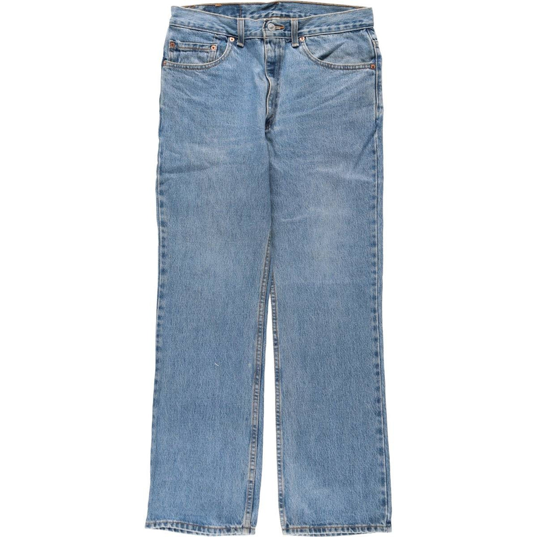 00'S Levi's 517 BOOT CUT Bootcut Denim Pants Made in USA Men's W32 equivalent cotton blue type Vintage Second Hand