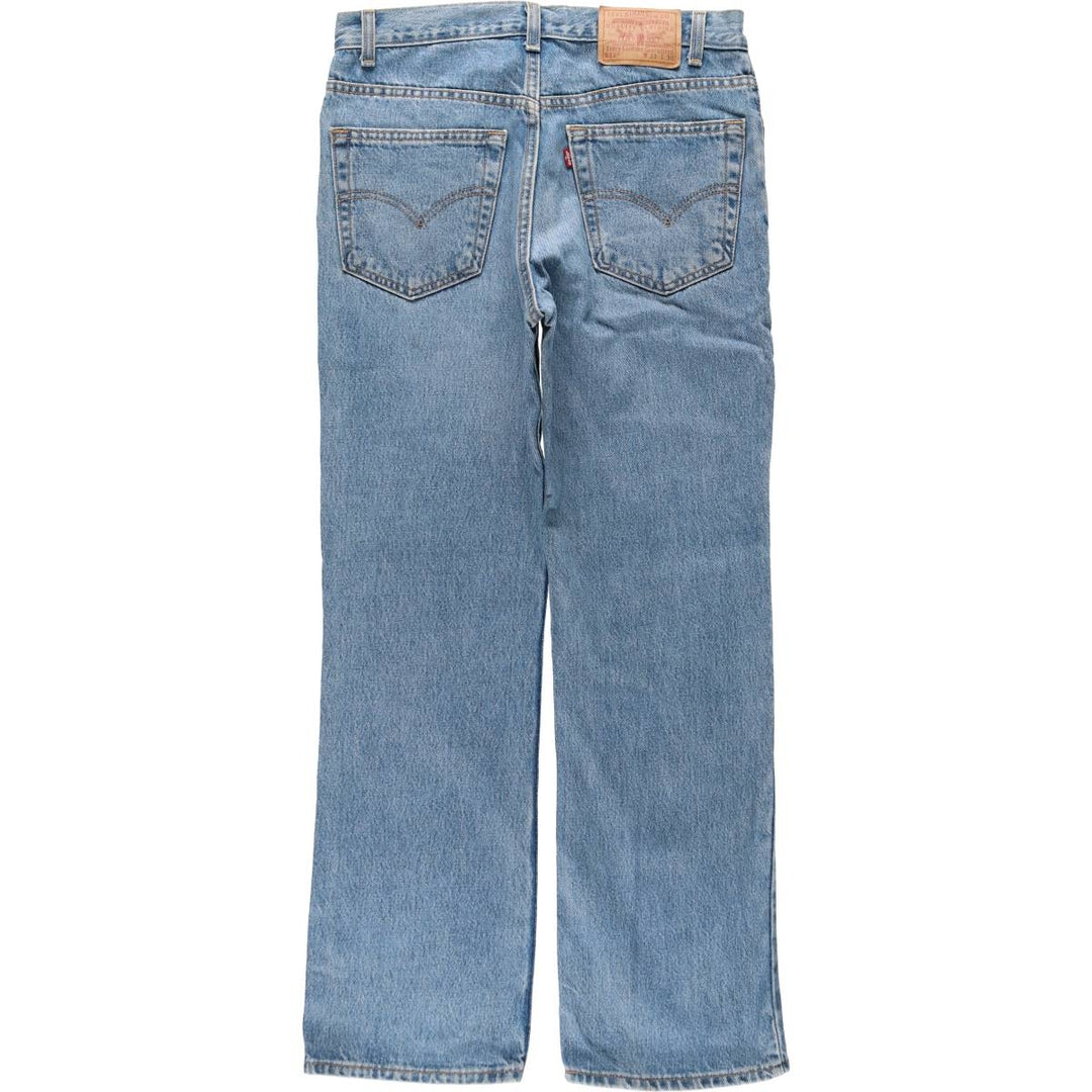 00'S Levi's 517 BOOT CUT Bootcut Denim Pants Made in USA Men's W32 equivalent cotton blue type Vintage Second Hand