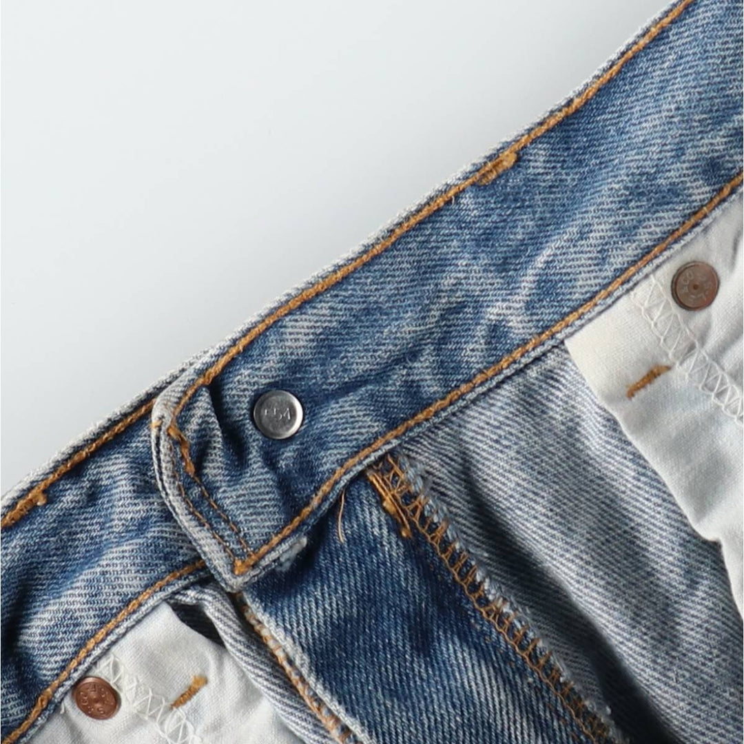 00'S Levi's 517 BOOT CUT Bootcut Denim Pants Made in USA Men's W32 equivalent cotton blue type Vintage Second Hand