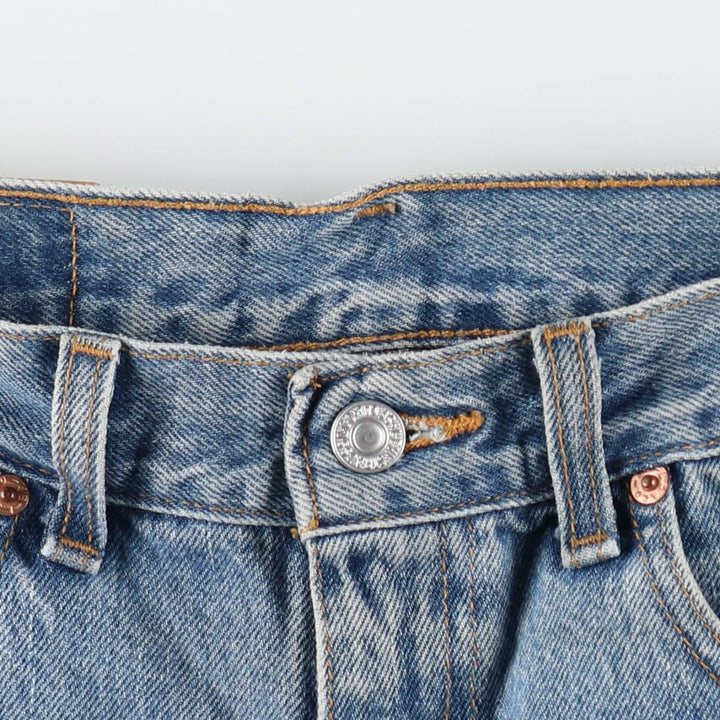 00'S Levi's 517 BOOT CUT Bootcut Denim Pants Made in USA Men's W32 equivalent cotton blue type Vintage Second Hand