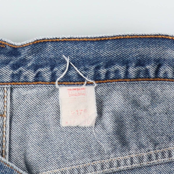 90'S Levi's 517 Bootcut Denim Pants, Men's Size W31 (approx.), Vintage unclear blue type Vintage Second Hand