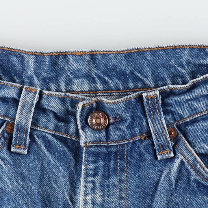 Levi's 20517-0217 Orange Tab Bootcut Denim Pants, Made in USA, Men's, Size W33, Vintage unclear blue type Vintage Second Hand