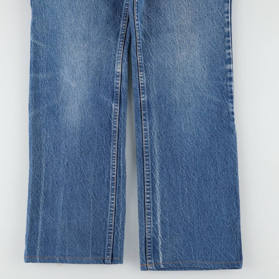 Levi's 20517-0217 Orange Tab Bootcut Denim Pants, Made in USA, Men's, Size W33, Vintage unclear blue type Vintage Second Hand
