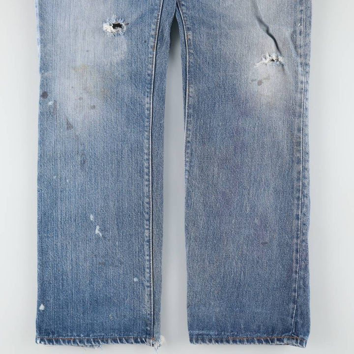 Vintage 1980'S Levi's 517-0217 bootcut denim pants, made in the USA, men's size 35. cotton blue type Vintage Second Hand