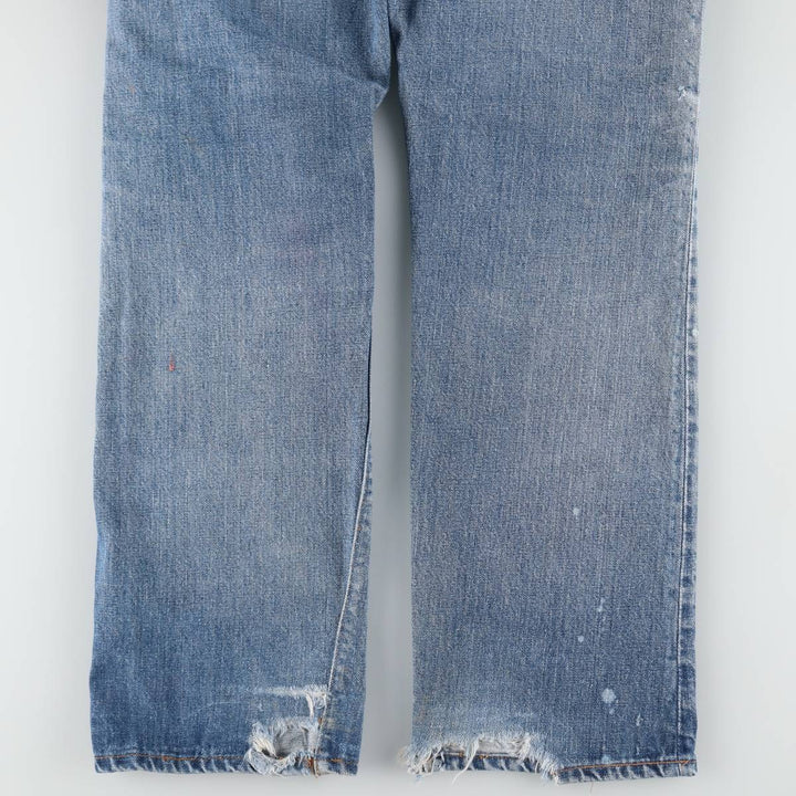 Vintage 1980'S Levi's 517-0217 bootcut denim pants, made in the USA, men's size 35. cotton blue type Vintage Second Hand
