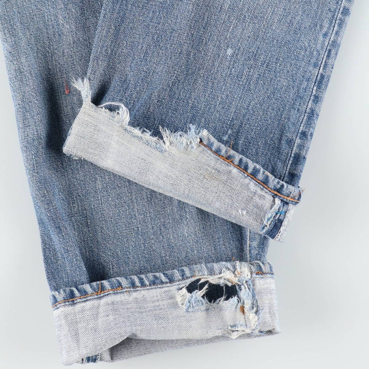 Vintage 1980'S Levi's 517-0217 bootcut denim pants, made in the USA, men's size 35. cotton blue type Vintage Second Hand