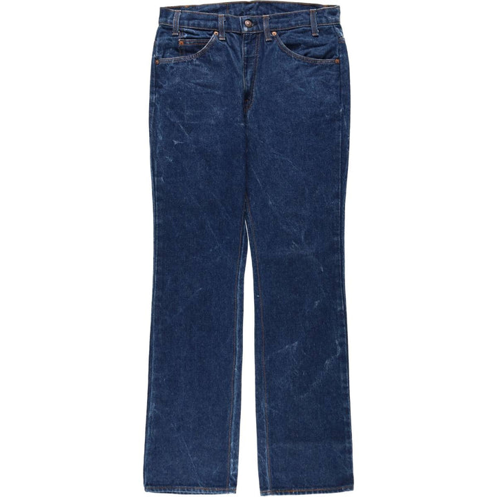 Levi's 20517-0217 Orange Tab Bootcut Denim Pants, Men's Size W32 (approx.), Vintage unclear blue type Vintage Second Hand