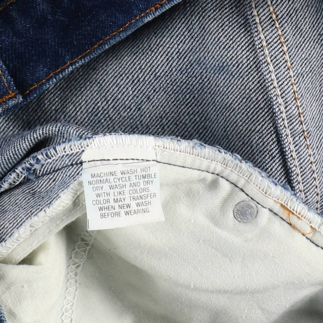 Levi's 20517-0217 Orange Tab Bootcut Denim Pants, Men's Size W32 (approx.), Vintage unclear blue type Vintage Second Hand