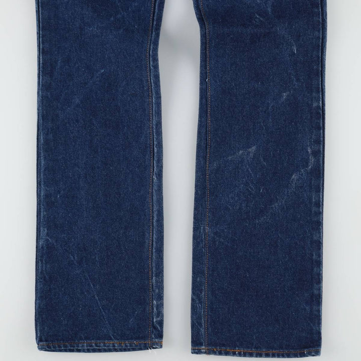 Levi's 20517-0217 Orange Tab Bootcut Denim Pants, Men's Size W32 (approx.), Vintage unclear blue type Vintage Second Hand