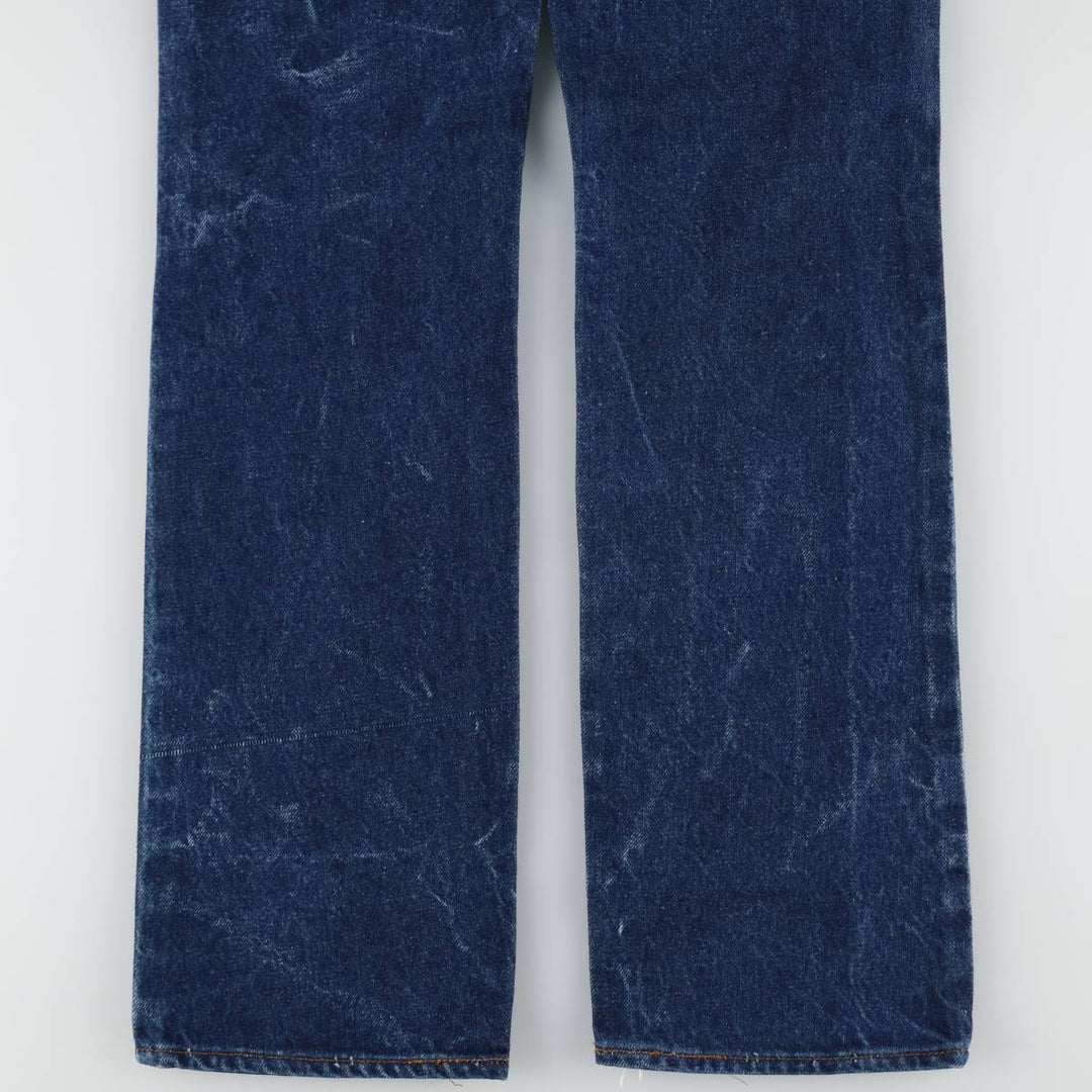 Levi's 20517-0217 Orange Tab Bootcut Denim Pants, Men's Size W32 (approx.), Vintage unclear blue type Vintage Second Hand