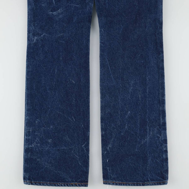 Levi's 20517-0217 Orange Tab Bootcut Denim Pants, Men's Size W32 (approx.), Vintage unclear blue type Vintage Second Hand