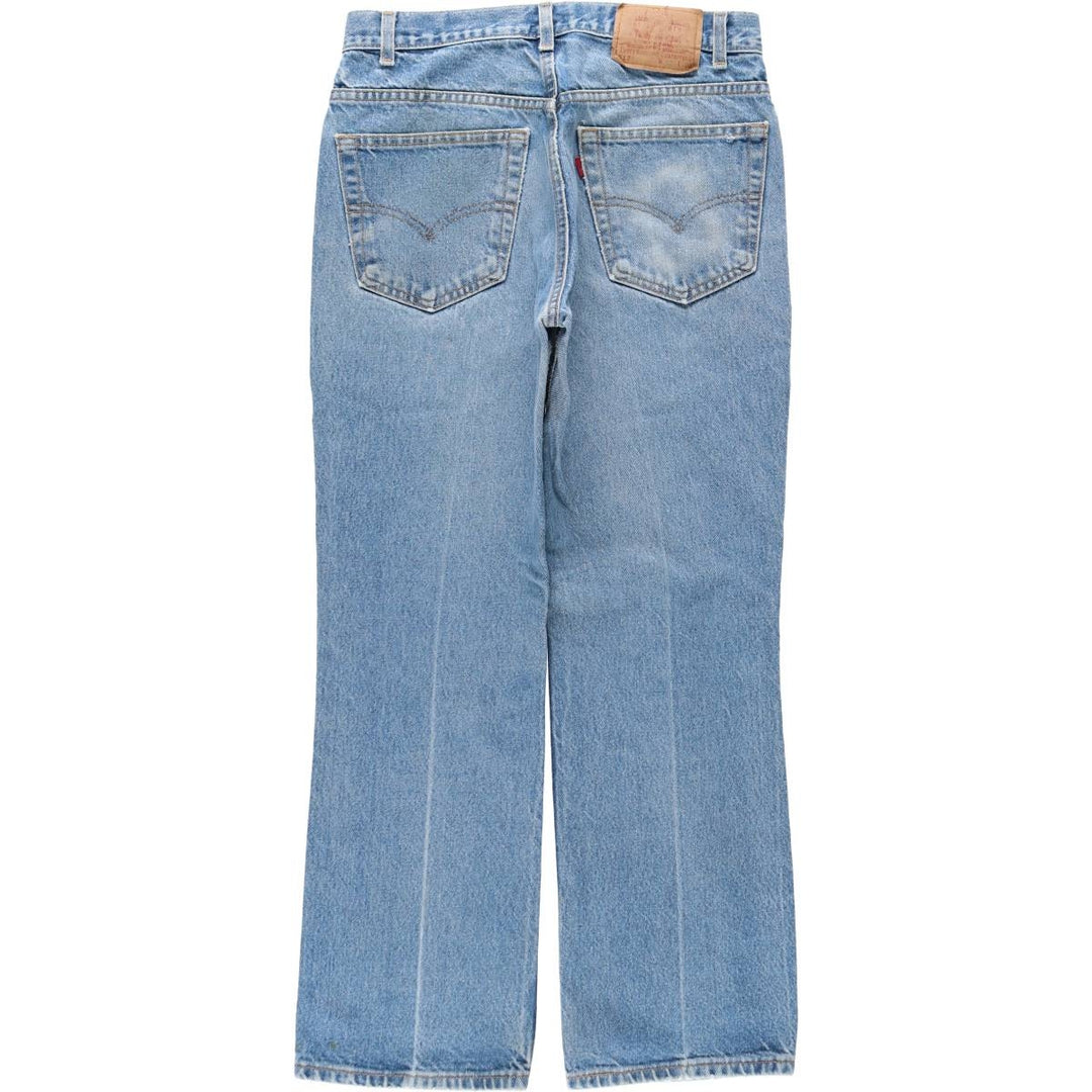 2000'S Levi's 517 Boot Cut Denim Pants, Men's Size W30 cotton blue type Vintage Second Hand