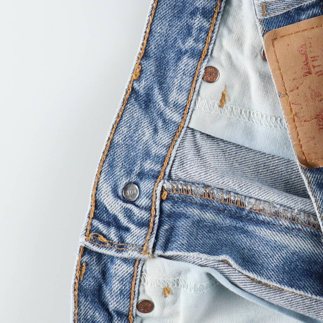 2000'S Levi's 517 Boot Cut Denim Pants, Men's Size W30 cotton blue type Vintage Second Hand