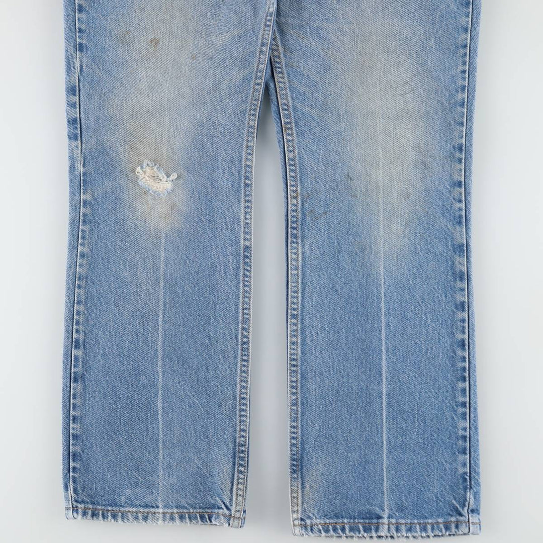 2000'S Levi's 517 Boot Cut Denim Pants, Men's Size W30 cotton blue type Vintage Second Hand