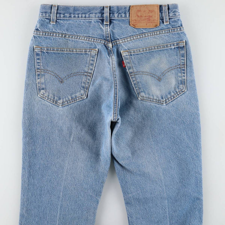 2000'S Levi's 517 Boot Cut Denim Pants, Men's Size W30 cotton blue type Vintage Second Hand