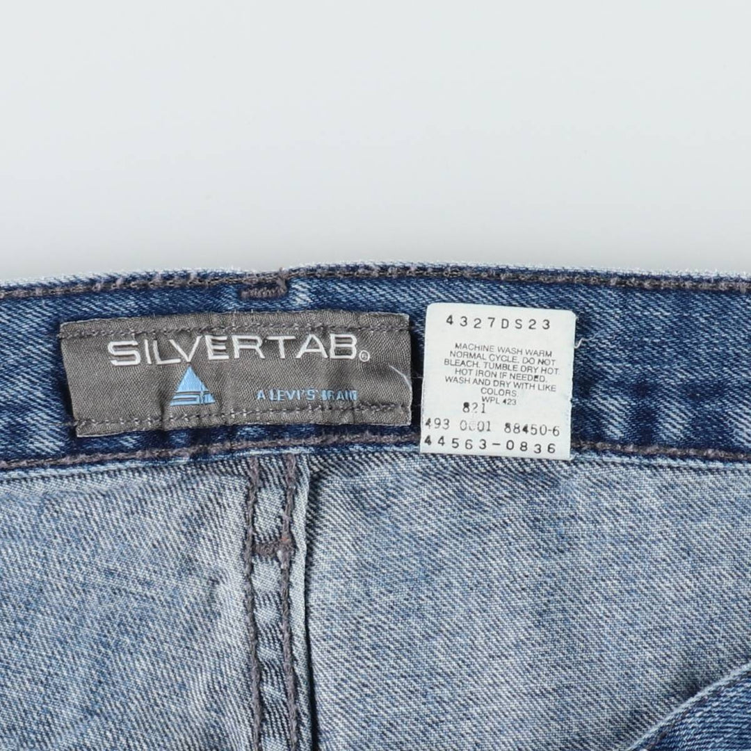 2000'S Levi's SILVER TAB Relaxed Fit Tapered Denim Pants, Men's W36 (approx.) cotton blue type Vintage Second Hand