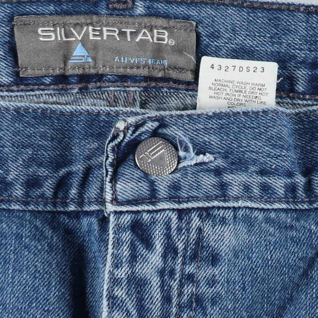 2000'S Levi's SILVER TAB Relaxed Fit Tapered Denim Pants, Men's W36 (approx.) cotton blue type Vintage Second Hand