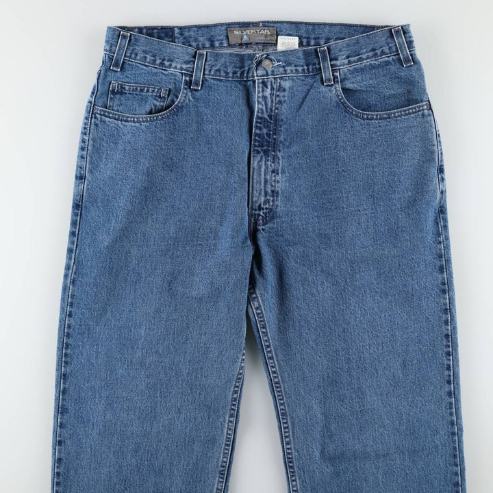 2000'S Levi's SILVER TAB Relaxed Fit Tapered Denim Pants, Men's W36 (approx.) cotton blue type Vintage Second Hand